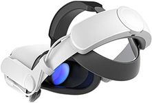 ZYBER Head Strap with 6000mAh Battery Compatible with Oculus Quest 2, Adjustable Elite Head Strap for Enhanced Support and Extending Game time in VR