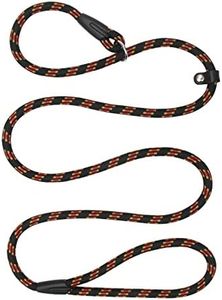5 FT Durable Pet Dog Training Leash, Adjustable Nylon Lead Leash, Soft Slip Lead Traction Rope for Small and Medium Dogs (150 cm)