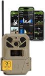 Moultrie Edge 2 Pro Cellular Trail Camera - Auto Connect Nationwide 4G LTE - On Demand 40MP Photo - 1440P Video with HD Audio - Ai False Trigger Elimination - 100 Ft Detection Range - No-Glow Flash