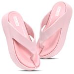 DOCTOR HEALTH SUPER SOFT Women Soft Cushioned Flip Flops | Lightweight Comfort Slippers | Anti-Slip Casual Sandals for Indoor Outdoor Everyday Wear