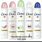 Dove body spray Anti-Perspirant/Ani