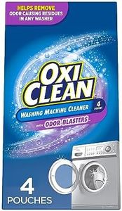 OxiClean Washing Machine Cleaner with Odor Blasters, 4 Count