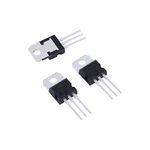 Voltage Regulator, 10Pcs/Lot L7805 LM7805 7805 Voltage Regulator Output 5V 1.5A, Linear Positive Fixed, Through Hole Mounted, Fit for Regulated Power Supply & Limiting Circuit