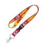 Kansas City Chiefs 1" Lanyard w/ Detachable Buckle