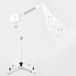 Professional Facial Steamer, Hot Mist Spray with Ozone, Vaporizador Face Steamer for Esthetician, SPA at Home, Black