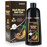 KAISASA Dark Brown Hair Dye Shampoo