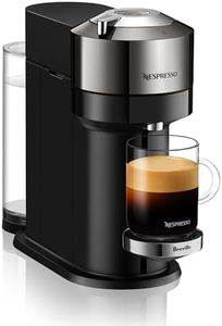 Nespresso Vertuo Next Premium Coffee and Espresso Machine by Breville, Dark Chrome