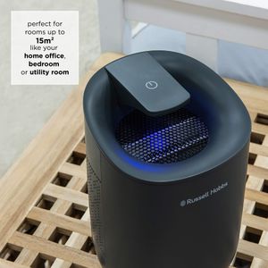 Russell Hobbs Dehumidifier, 300ml – Compact Grey Moisture Absorber