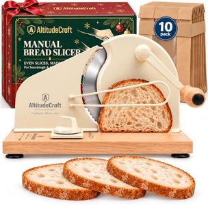 AltitudeCraft Manual Sourdough Bread Slicer for Homemade Bread