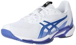 ASICS Solution Speed Ff 3 Tennis Shoes Mens White/Blue 10 (45)