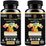 iCare Naturals VitaKidz – Twin Pack Multivitamin Gummies for Kids - Halal Gummies, Vegetarian Friendly, Gluten Free - No Artificial Flavor or Colors or Sweeteners - 90 X 2 count = 180 Count