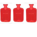 Wishes Hicks Hot Water Bottle Heating Pad Bag Super Deluxe Plus For Pain Relief Massage (PACK OF 3 BOTTLE)