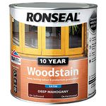 RONSEAL 10 Year Woodstain Deep Mahogany 750ml