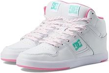 DC Cure High-Top White/Pink/Turquoi