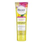 Biore Clear and Bright Yuzu Lemon + Ginseng Jelly Cleanser Face Wash, 110 ml