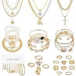 KISS WIFE Gold Jewelry Set for Wome
