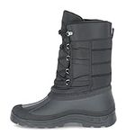 Trespass Men's Snow Boots, Black, 1