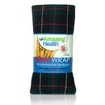 Amazing Health Hot and Cold Pack Cotton Tartan Wheat Bags - Lavender (Green Tartan)