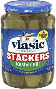 Vlasic Stackers Kosher Dill Pickles, Keto Friendly, 24 FL OZ