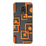 Print Galiara Designer Hard Back Cover for XIAOMI REDMI Note 9 PRO | Hard Orange Wallpaper |