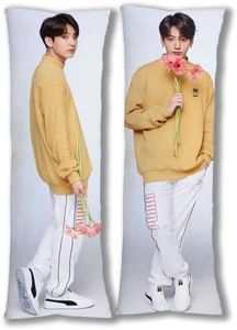 Qzobund Jungkook Hug Body Pillow Case Singger Pillowcase Cover for Fans 20''x59''(50x150cm)