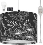 CINSARY Plug in Pendant Light, Hang