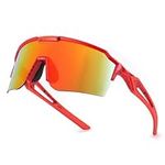 FEISEDY Sports Sunglasses for Men W