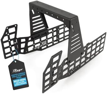 Rago Fabrication Center Console Molle Storage Panel for 2010-2023 Toyota 4Runner 5th Gen | Made in The USA | SUV Cargo Storage