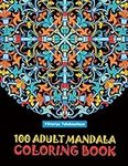 100 Adult Mandala Coloring Book: In