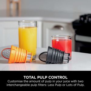 Ninja Cold Press Juicer – Grey, Slow Extraction
