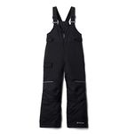 Columbia Kid's Adventure Ride Bib Ski Pant Outerwear, Black, Small