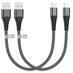 iPhone Charger Cable 0.3M 2Pack[Apple MFi Certified], USB to Lightning Cable 0.3M Short iPhone Charging Cable Fast iPhone USB Cable iPhone Lead Wire for iPhone 14 13 12 11 Pro Max XR X 8 7 6 5 SE,iPad