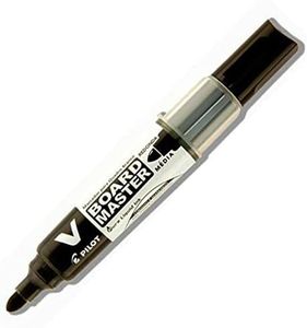 Pilot Begreen VBoard Master Whiteboard Marker, 2.3 mm Bullet Tip, Black