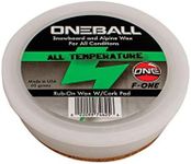 One Mfg F1 Rub-On Snowboard & Ski Wax 85g - All Temp Wax, in a Convenient rub on Container.