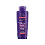 L’Oréal Paris Color Radiance Purple Shampoo, Shampoo For Bleached & Blonde Hair, Neutralizes Brassiness with Purple Pigments & UV Filter, 200 ml