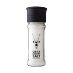 Oryx Desert Salt Grinder - Coarse Kosher Mineral Salt Crystals - Alternative to Sea Salt, Himalayan & Rock Salt - Naturally Organic Seasoning - Desert Salt from the Kalahari, 3.52 oz