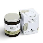 Carr Greens Vegan Natural Moisturising Body Cream – Hydrating Avocado & Almond Oil Blend, 150ml Jar – For Body, Face & Hands, Suitable for Sensitive Skin