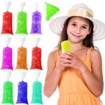 LOMIMOS 200pcs Ice Pop Bags, Plastic Disposable Popsicle Ice Lolly Candy Mold Bags with Funnel for Adults Kid DIY Making Freeze Ice Cream Pouch Yogurt(2.76 x 11.8 In)