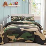 Holawakaka Twin Size Camouflage Bed