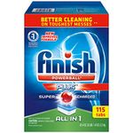 Finish All-In-One Dishwasher Detergent Powerball Tabs 115ct