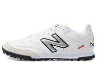 New Balance Men's 442 V2 Team Tf Soccer Shoe, White/Black, 7 UK
