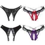 KHUFUZI Women's 4 Styles Pack Sexy Lingerie Cosplay Party Show Dresses Sleepwear Perfect Clothing Gift for Wife or Girlfriend