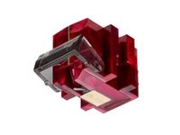 Denon DL-110 High Output Moving Coil Phono Cartridge (1.6 mV) for Turntables, Special Elliptical Solid Diamond Stylus, MC & MM-Compatible, Weight Plate Included for Older Tonearms, Warm Vinyl Sound