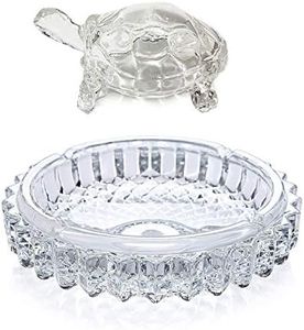 Crystal Glass Turtle-Tortoise for Feng Shui and Vastu with Pond Pot/Vastu/Feng Shui Glass Crystal Turtle Tortoise Showpiece Gift