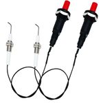 MENSI Propane Push Button Piezo Igniter Kit Gas Grill/Range/Heater/Stove Spaker Generator Ignition Set 2Pcs/Lot