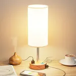 Fenmzee Bedside Table Lamp for Bedr