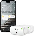 Eve Energy (Matter) 2 Pack - Smart Plug, App and Voice Control, 100% Privacy, Matter Over Thread, Works with Apple Home, Alexa, Google Home, SmartThings