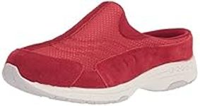 Easy Spirit Women's Traveltime90 Mule, Red, 9 Wide