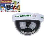 Cathys Candy Cart 1 x Santa's/Elf Dummy Surveillance Camera With a Flashing Security Light, Add Christmas Magic To Your Decorations.