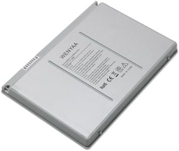 New A1189 Laptop Battery for Apple MacBook Pro 17-inch Series A1151 A1212 A1261 A1229 MA458 MA458/A MA458G/A MA458J/A MA092 MA611 MB166B (Small, Silver)